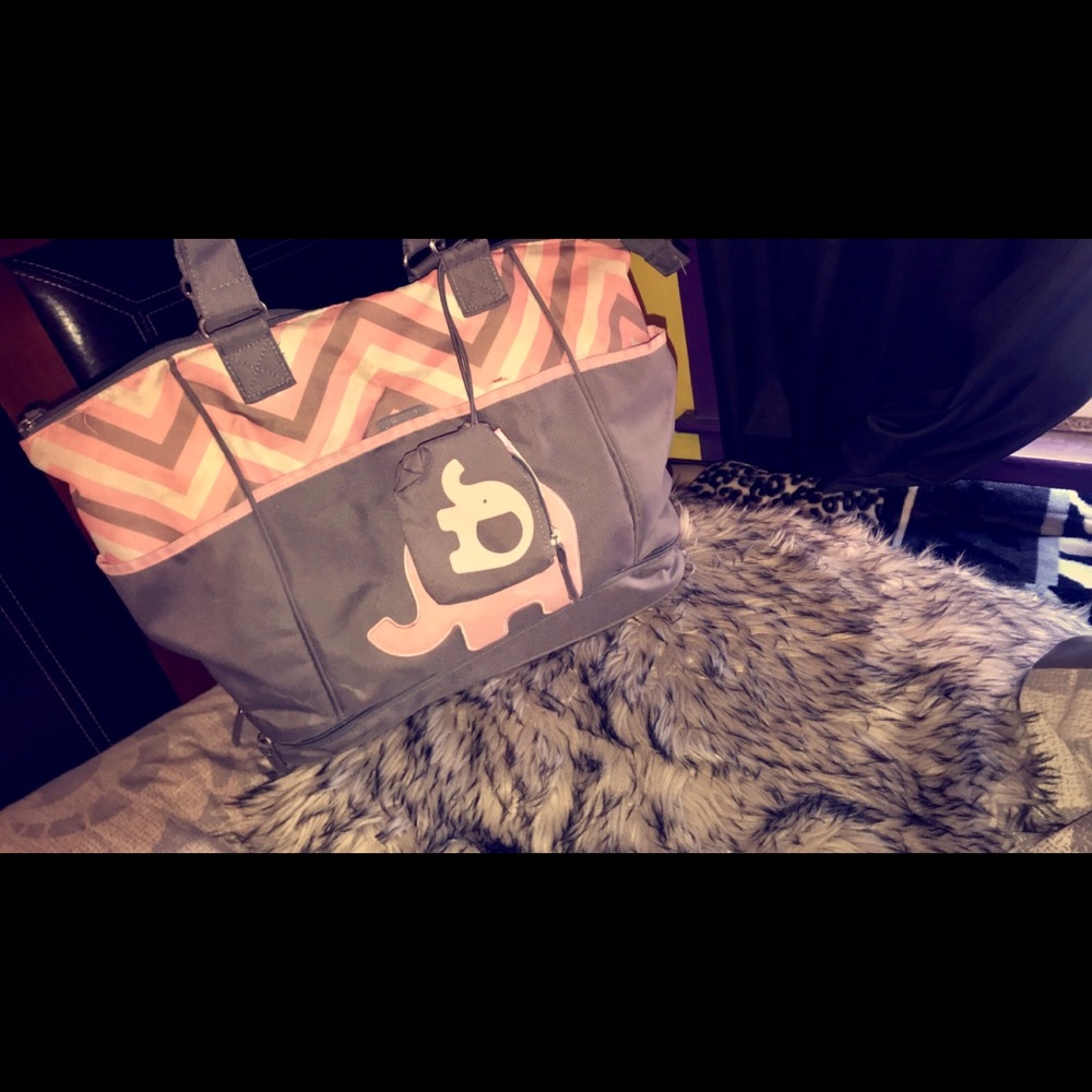 Diaper bag only used twice still as new